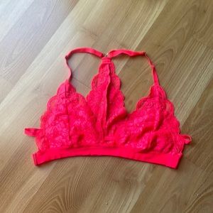 Neon Pink Bralette Large
